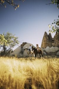 guided horse riding cappadocia turkey