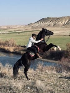 horse riding near goreme