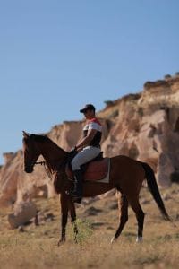 sunset horseback riding cappadocia turkey